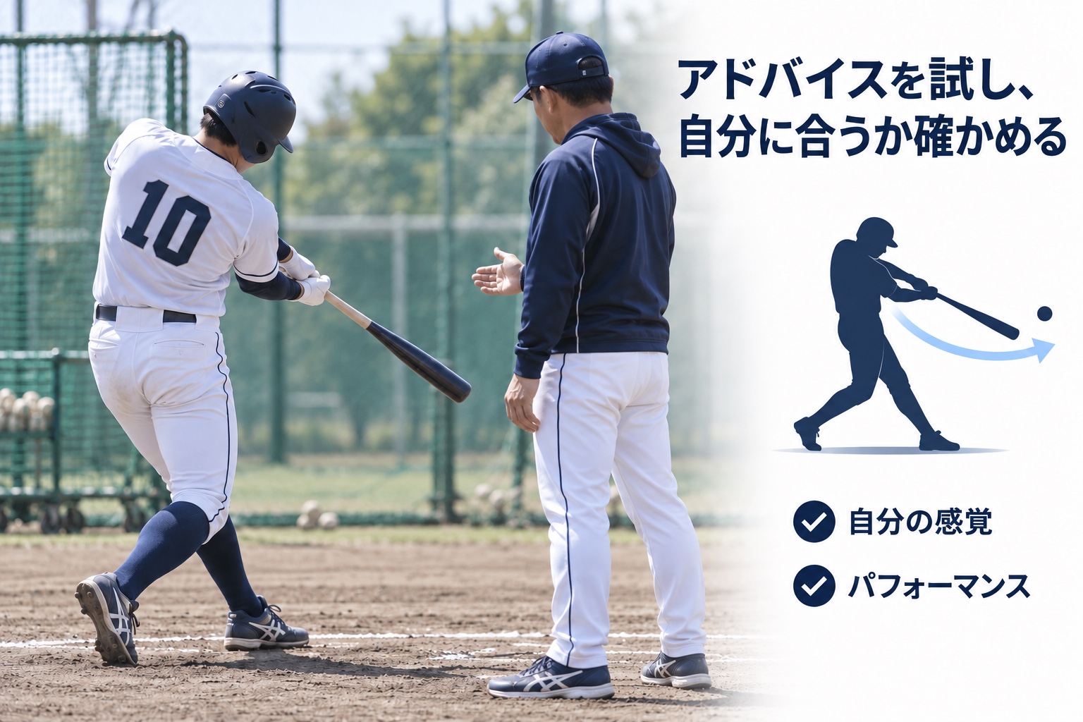 まず試して感覚・パフォーマンスを確認し、合うものを選ぶ